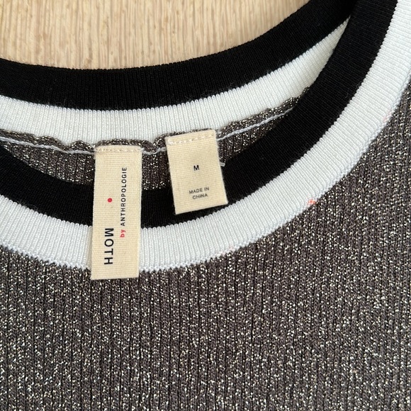 NWT Moth by Anthropologie Metallic Tank Top - Picture 3 of 8